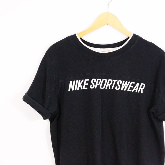 *Nike Black Graphic Archive T-Shirt - Picture 10 of 11